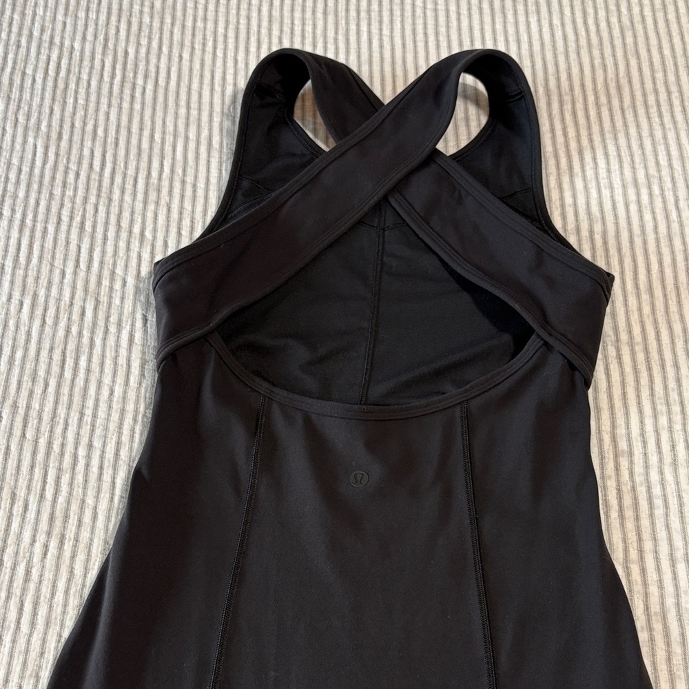 Lululemon Picnic Play Dress ~ 4 ~ Black - Picture 5 of 10